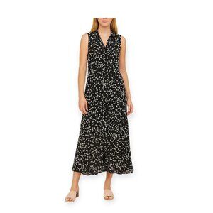 REFORMATION  Floral Print Sheer Sleeveless Maxi Tent Dress, Size S, with slip